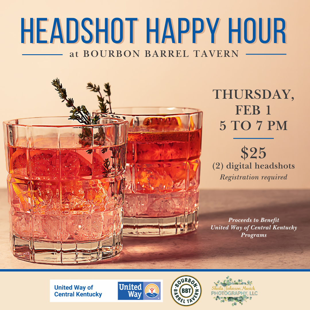 United Way of Central Kentucky to Host Headshot Happy Hour